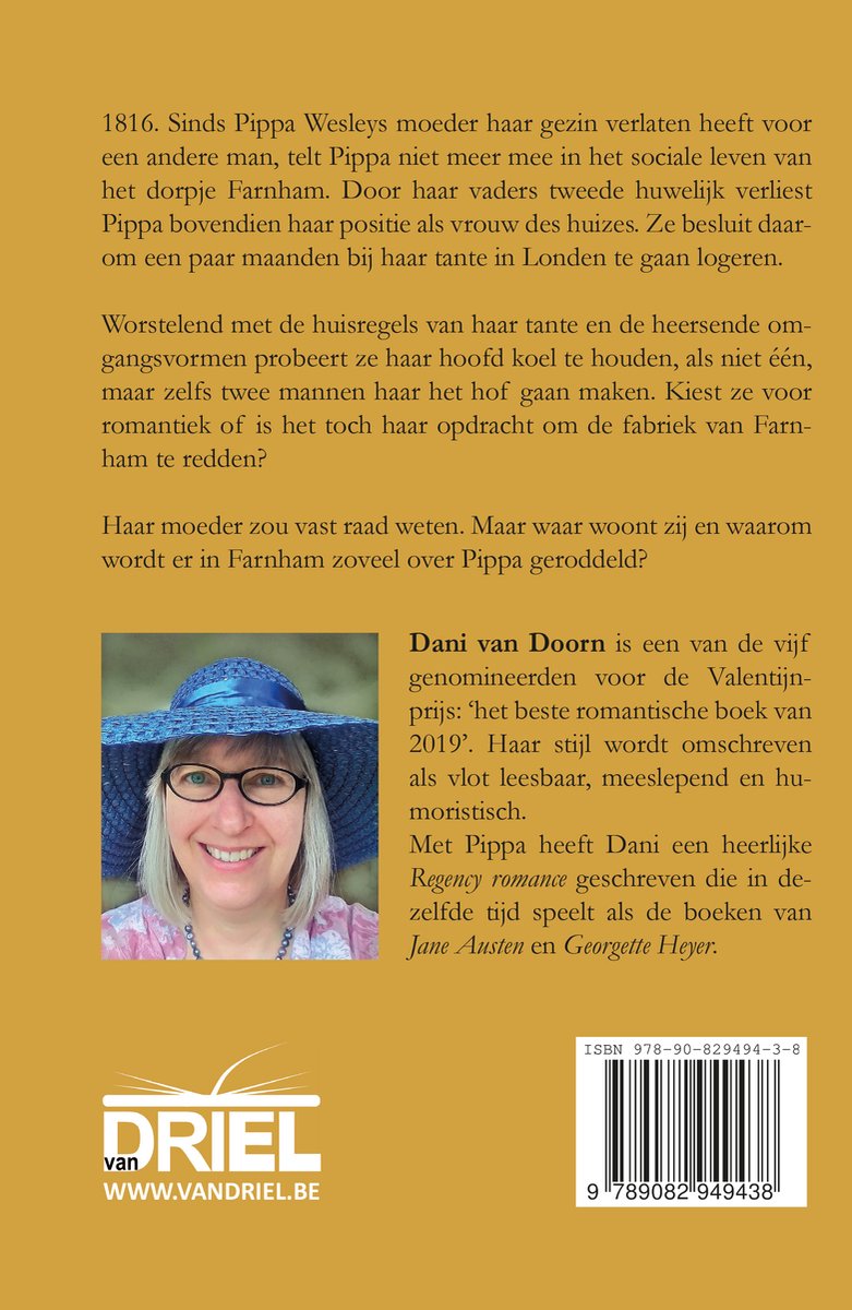 Tussen Londen en Surrey 1 - Pippa - back cover