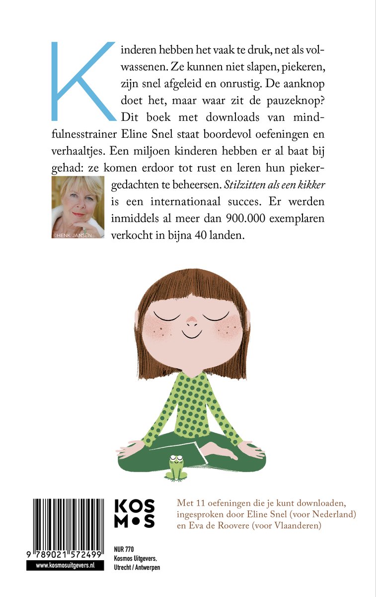 Stilzitten als een kikker - back cover