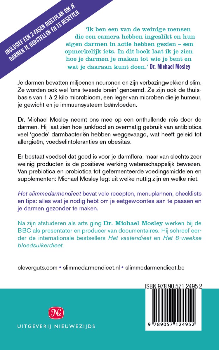 Het slimmedarmendieet - back cover