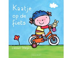 Omslag van Karel en Kaatje - Kaatje op de fiets