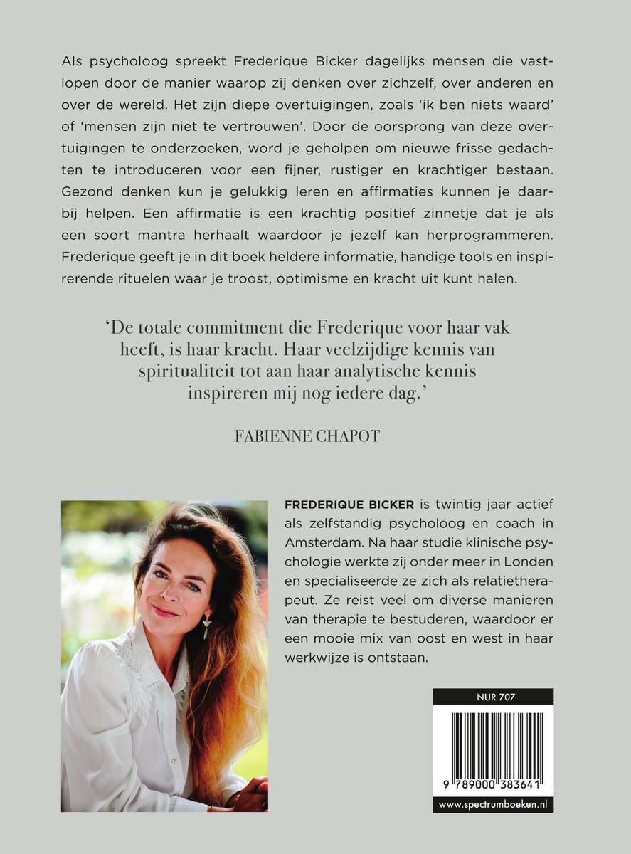 Het grote affirmatieboek - back cover