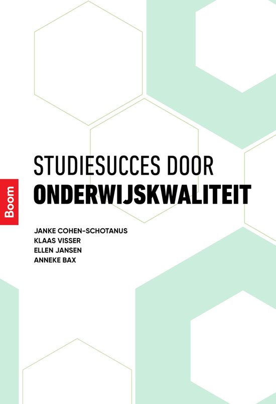 Studiesucces door onderwijskwaliteit - cover