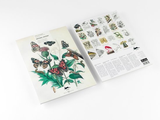 Artists' colouring book - Natural History - cover