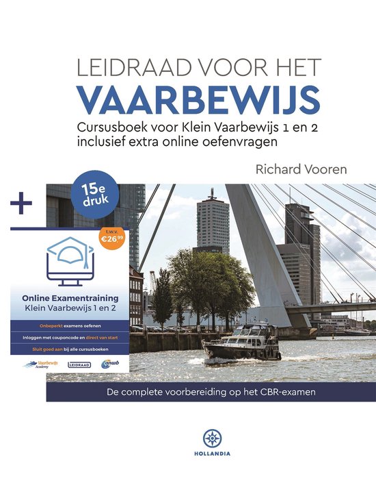 Leidraad voor het Vaarbewijs + Online Examentraining - cover