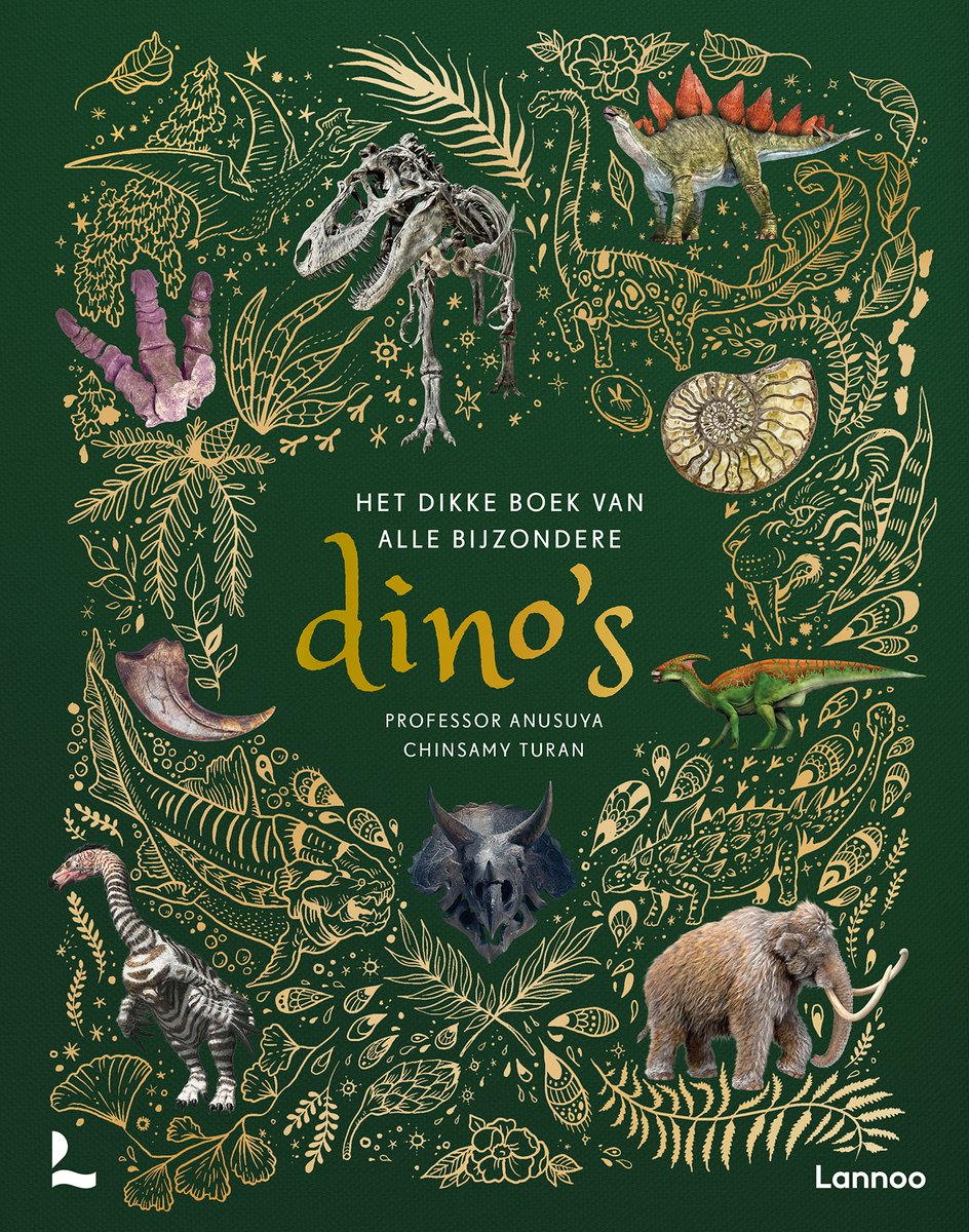 Omslag van Het dikke boek van alle bijzondere dino's