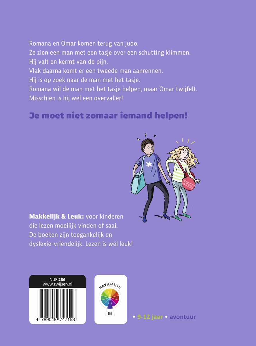 Makkelijk & Leuk - Een spannende opdracht - back cover