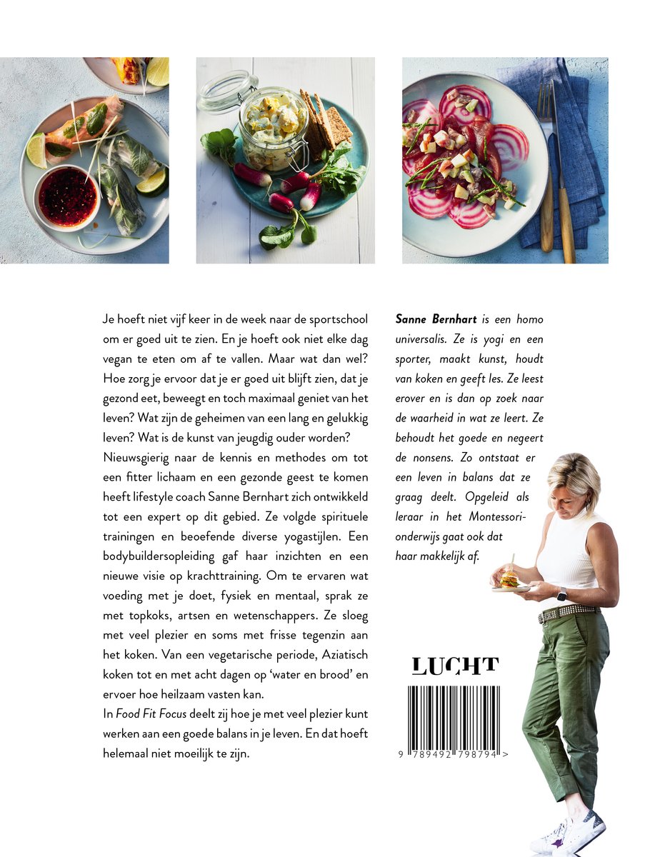 Food fit focus - back cover