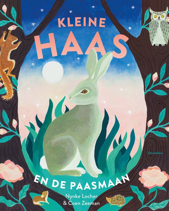 Kleine haas en de Paasmaan - cover