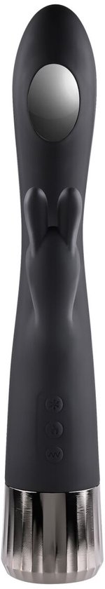 Evolved - Vibromasseur Heat Up and Chill Rabbit - Noir