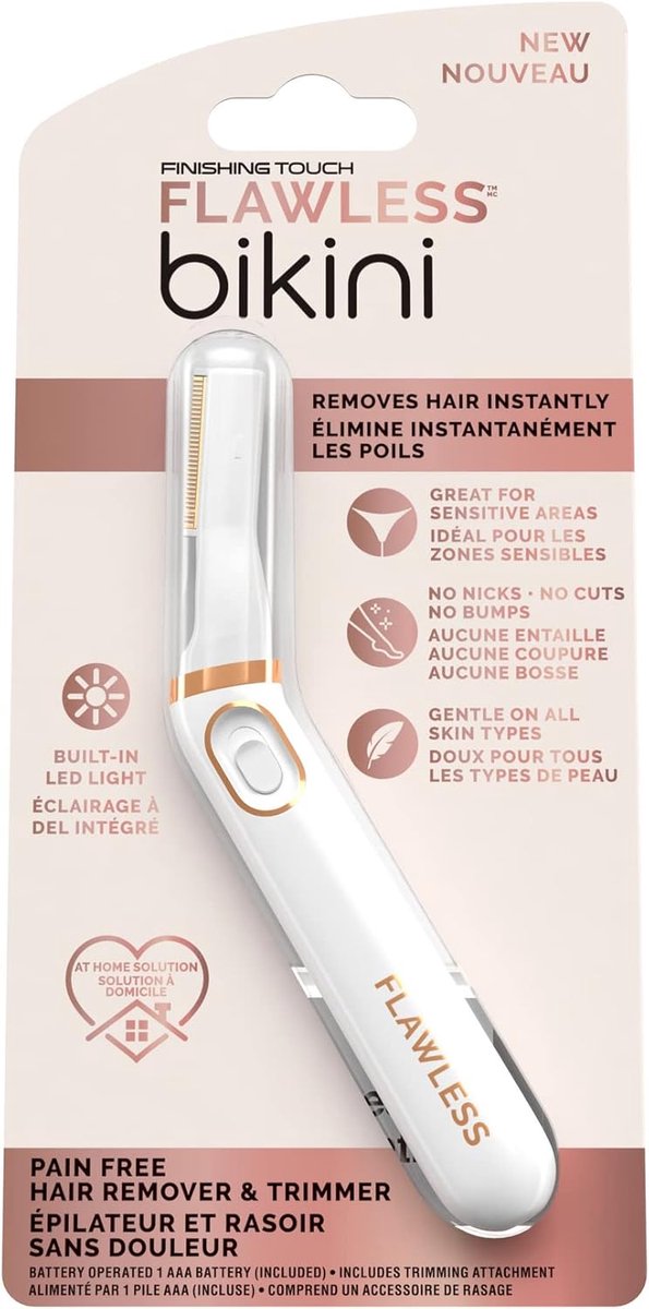 Elektrisch bikiniseerapparaat en trimmer voor vrouwen - Perfect voor intiem scheren