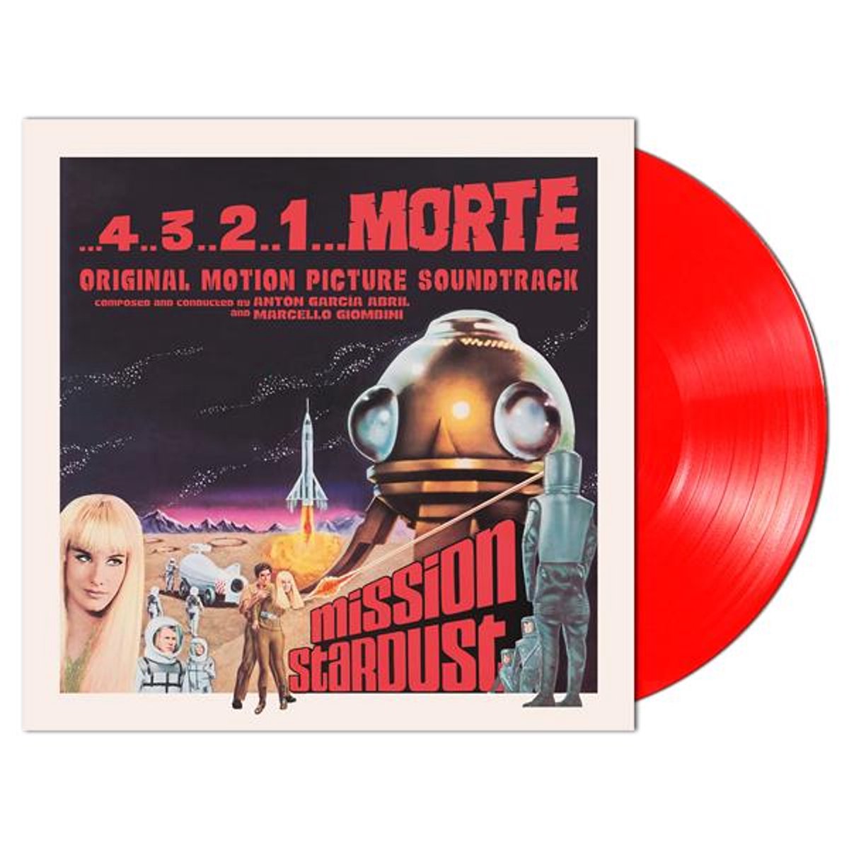 Abril, Anton Garcia & Marcello Giombini - 4..3..2..1...Morte (LP)