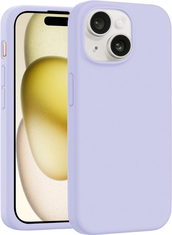 Coque MagSafe en silicone de luxe Coverzs pour iPhone 13 (violet) - MagSafe, antichoc, protection premium