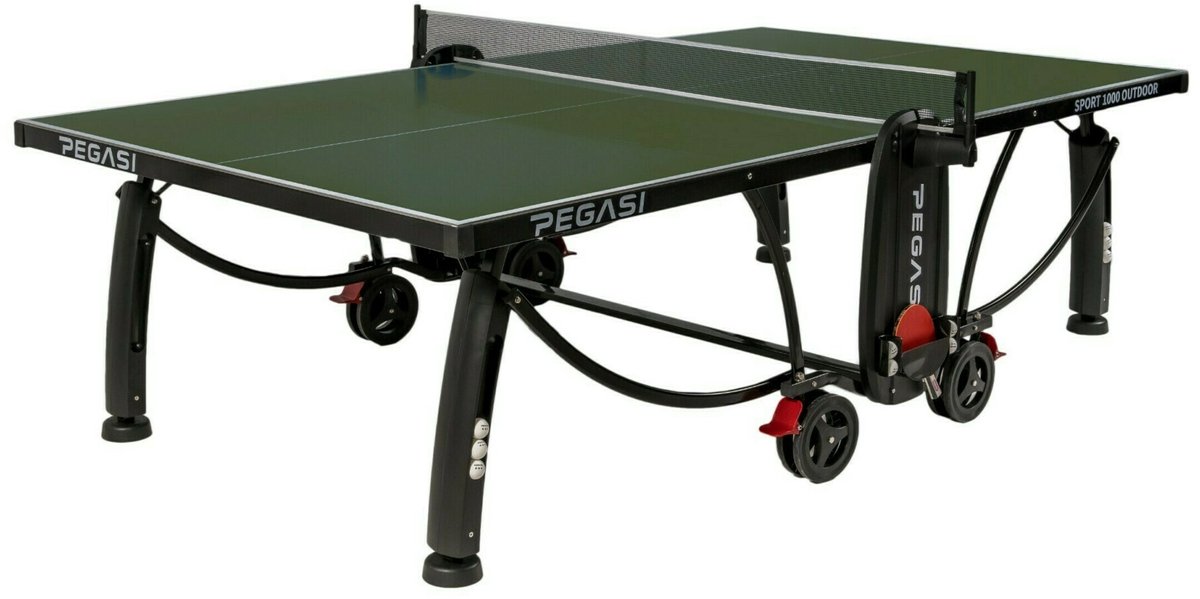 Pegasi - Tafeltennistafel 1000 Outdoor Green
