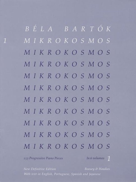 Bela Bartok - Mikrokosmos Blue