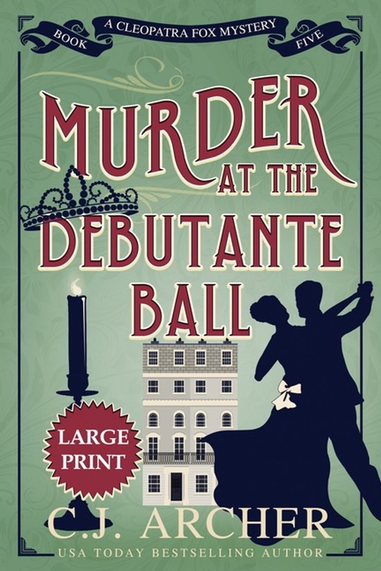 Cleopatra Fox Mysteries- Murder at the Debutante Ball - cover