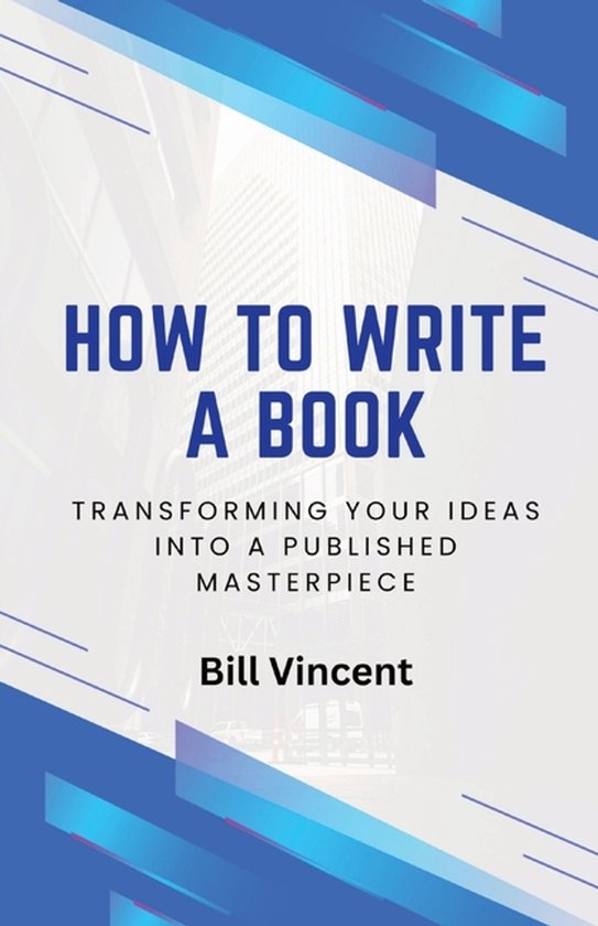 How to Write a Book- How to Write a Book - cover