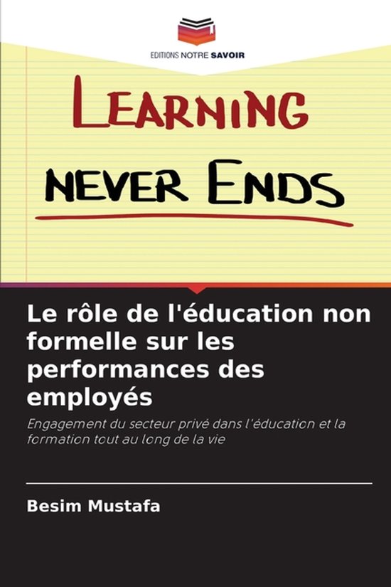 Le rôle de l'éducation non formelle sur les performances d ... - cover