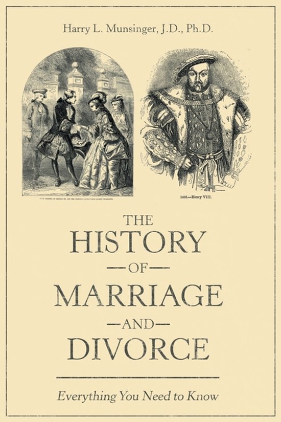 The History of Marriage and Divorce - cover