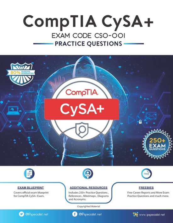 CompTIA CySA+ EXAM CODE CS0-001 - cover