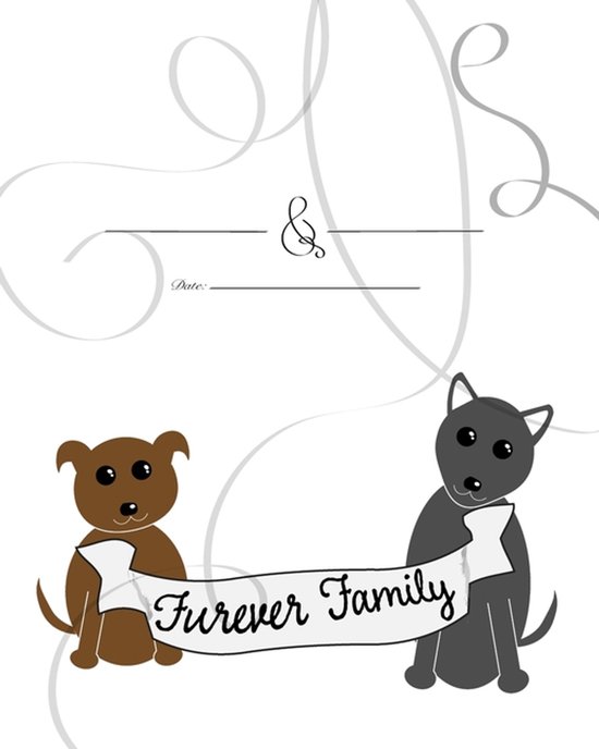 Wedding Guest Book for Dog Lovers - cover