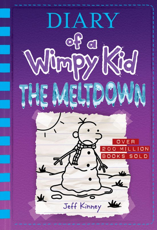 The Meltdown 13 Diary of a Wimpy Kid - cover