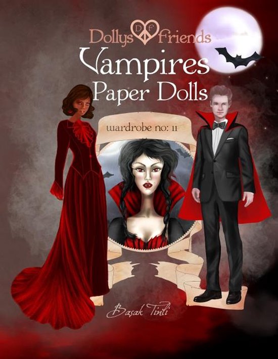 Dollys and Friends- Dollys and Friends, Vampires Paper Dolls - cover