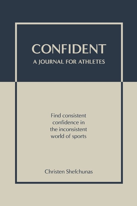 Confident - A Journal for Athletes - cover