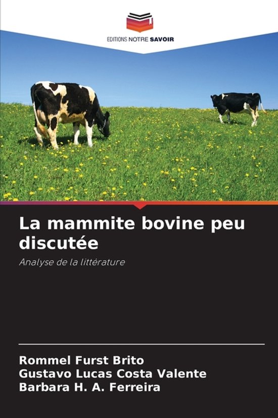 La mammite bovine peu discutée - cover
