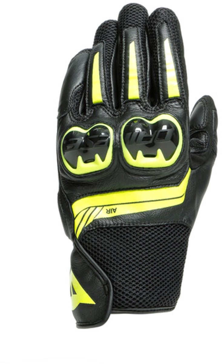 Dainese Mig 3 Unisex Zwart Fluo Geel - Maat 2XL - Handschoen