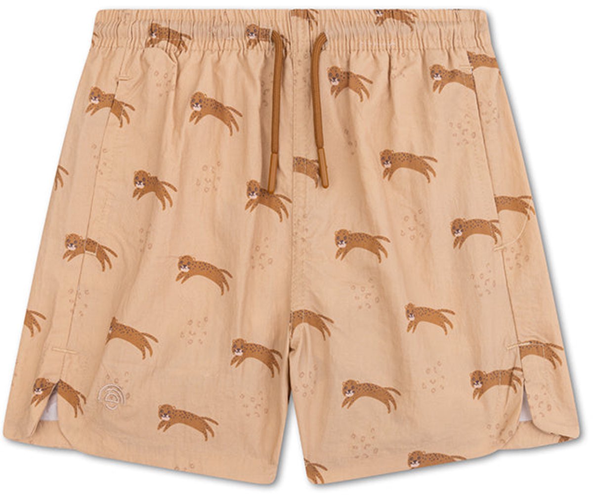 Swim Essentials | Bruine Luipaard UV Zwembroek Jongens – Maat 110/116