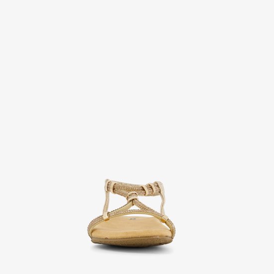 Sandales fille Blue Box couleur or - Taille 28