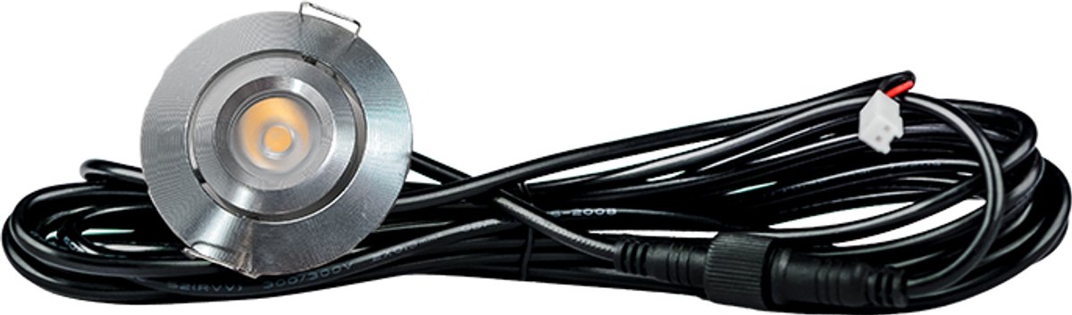 TrueLED Grand Silver - Inbouw LED Spot Dimbaar voor Overkapping - IP65 Verlichting voor Veranda - LED Spot