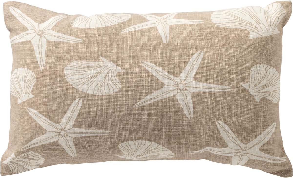 Dutch Decor ORLI - Sierkussen 30x50 cm - Pumice Stone - beige - Inclusief binnenkussen - Luxe kussens voor woonkamer & bank