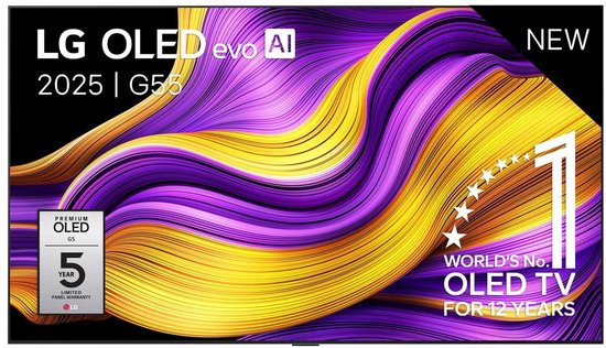 LG G5 OLED77G55LW - 77 inch - 4K OLED Evo Max - 2025