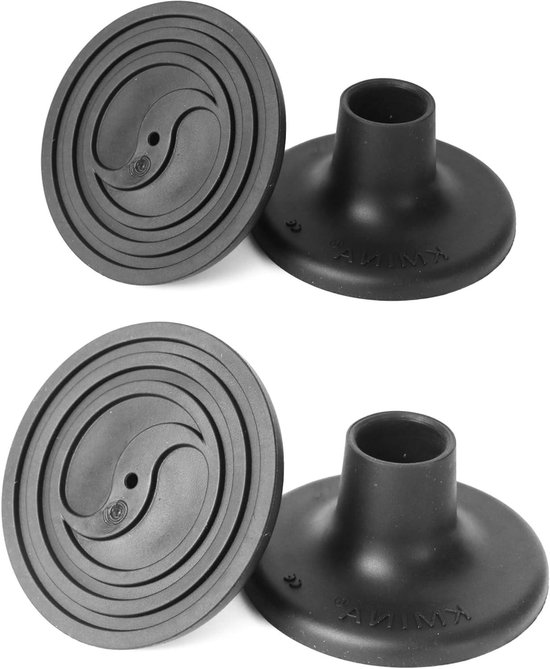 PATIKIL Rubberen voetjes, set van 20 stuks, 1,9 x 0,8 cm, antislip