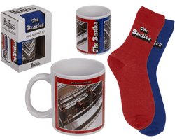 Cadeauset The beatles - mok en sokken - cadeauset - muziekband - giftset - fan - muziekliefhebber Cadeauset The beatles - mok en sokken - cadeauset - muziekband - giftset - fan - muziekliefhebber