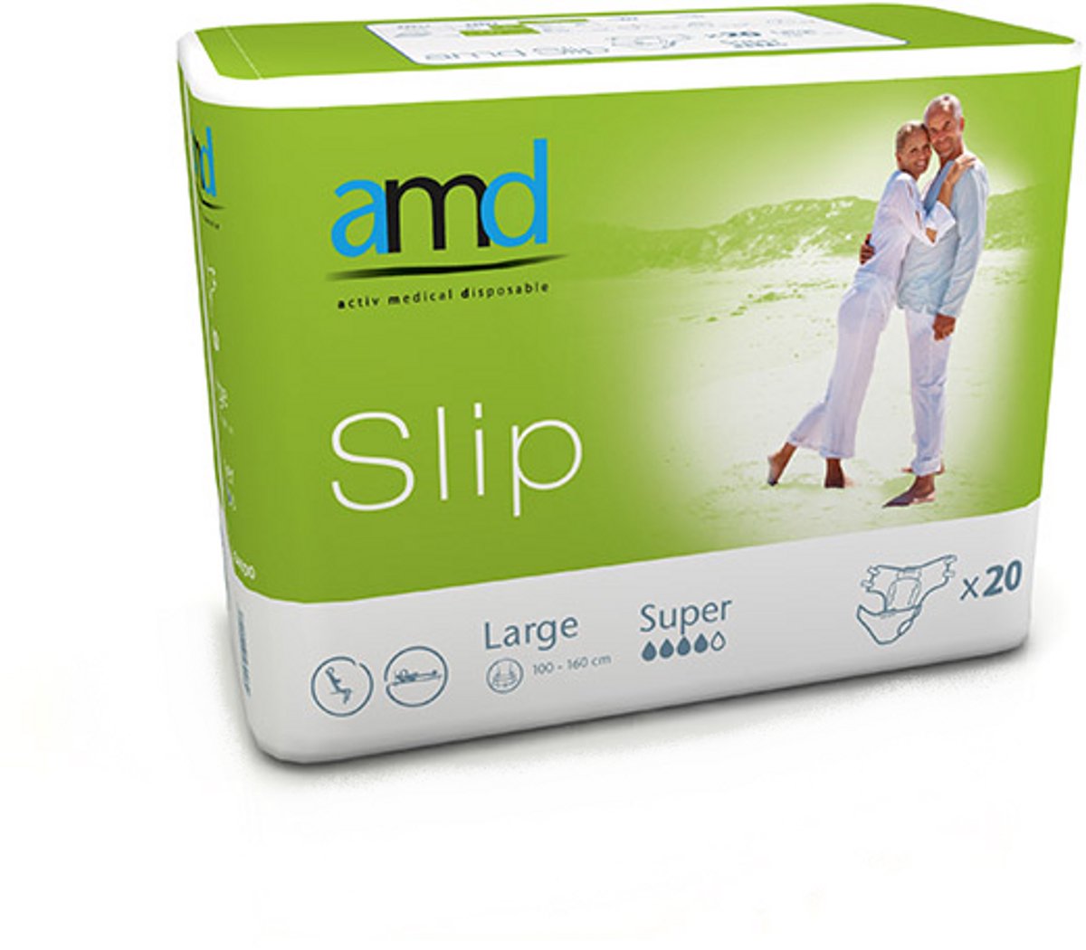 AMD Slip Super Large - 1 pak van 20 stuks