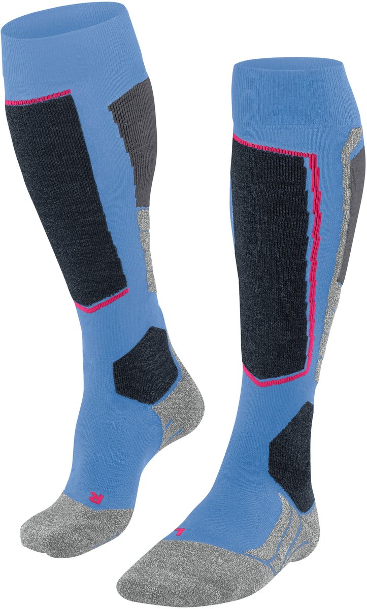 FALKE SK2 warm dik lyocell functioneel materiaal skisokken dames Blauw