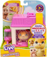 Little Live Pets - Mama Surprise Mini - Mama Hamster krijgt 2 en soms wel 3 óf 4 baby's