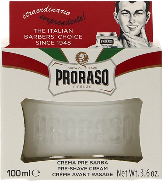 Proraso Sensitive Pre-Shave Crème 100ml