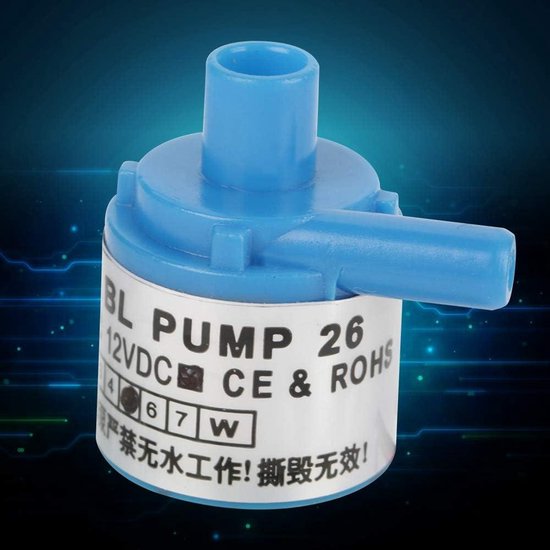 Waterpomp 240 L/u, DC 12 V, Zeer Stille Borstelloze Micropomp Voor Zwembad En Vijver 2 Stuks