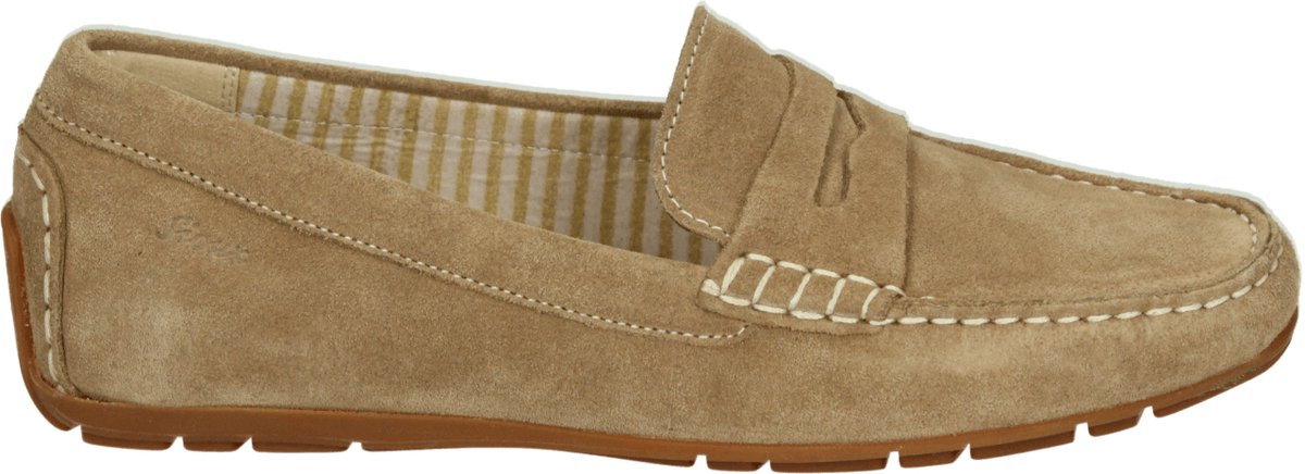 Sioux - CARMONA-700 - Instappers - Kleur: Cognac - Maat: 39