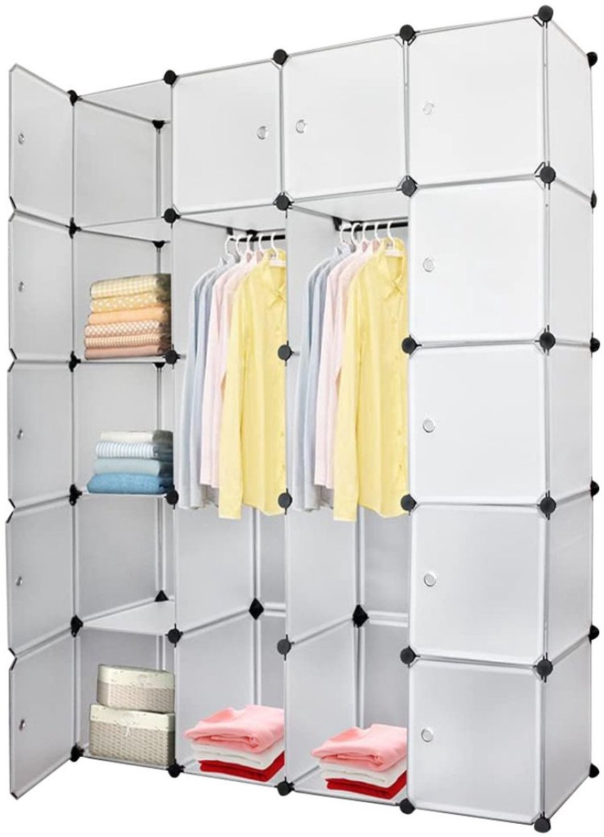 ApexArte® Dressing Kasten - Kledingkast - Kledingkasten Slaapkamer - Organizer
