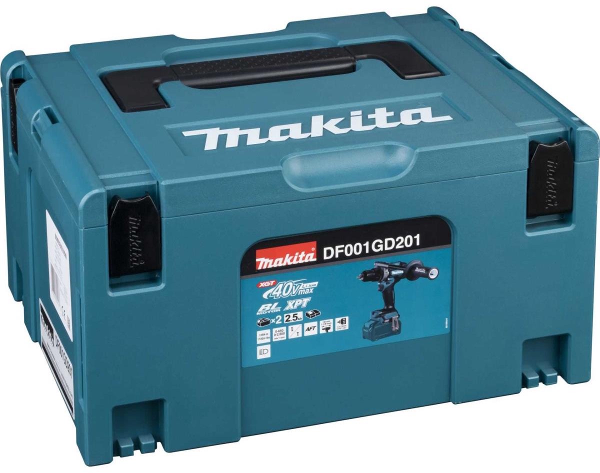 Makita 40 V Max Boor-/schroefmachine DF001GD201 thumbnail 4