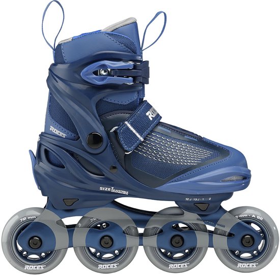 Roces - Patins à roues alignées réglables Moody X TIF Boy - Enfants - Blauw - 30-35