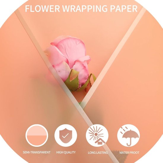 20 vellen/10 kleuren gouden rand verse bloemen inpakpapier, waterdicht bloemist boeket benodigdheden, geen vervagen doorschijnende bloemenwinkel papier, geschenkverpakking of geschenkdoos verpakking
