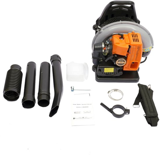 Shoppee bladblazer - Benzine Rugzak Blad Luchtgekoelde Blower 65cc 2-takt Commerciële Tuin Tool 2.7 Kw 6800r/m van Shoppee — afbeelding 2