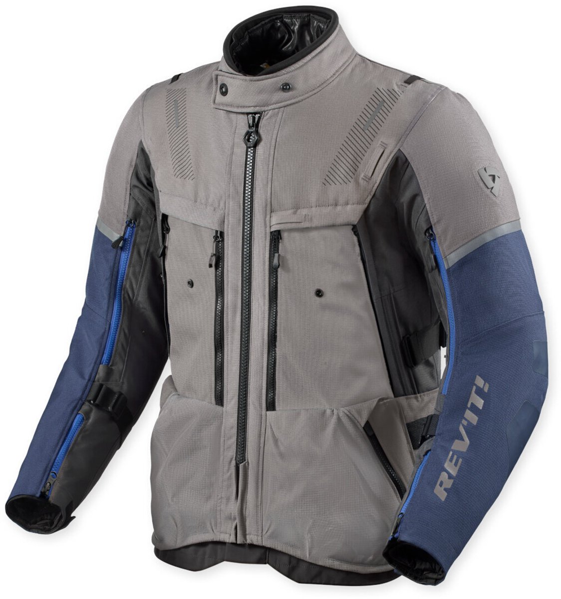 REV’IT! Sand 5 H2O Grijs Dark Grijs Motorjas - Maat XL - Jas
