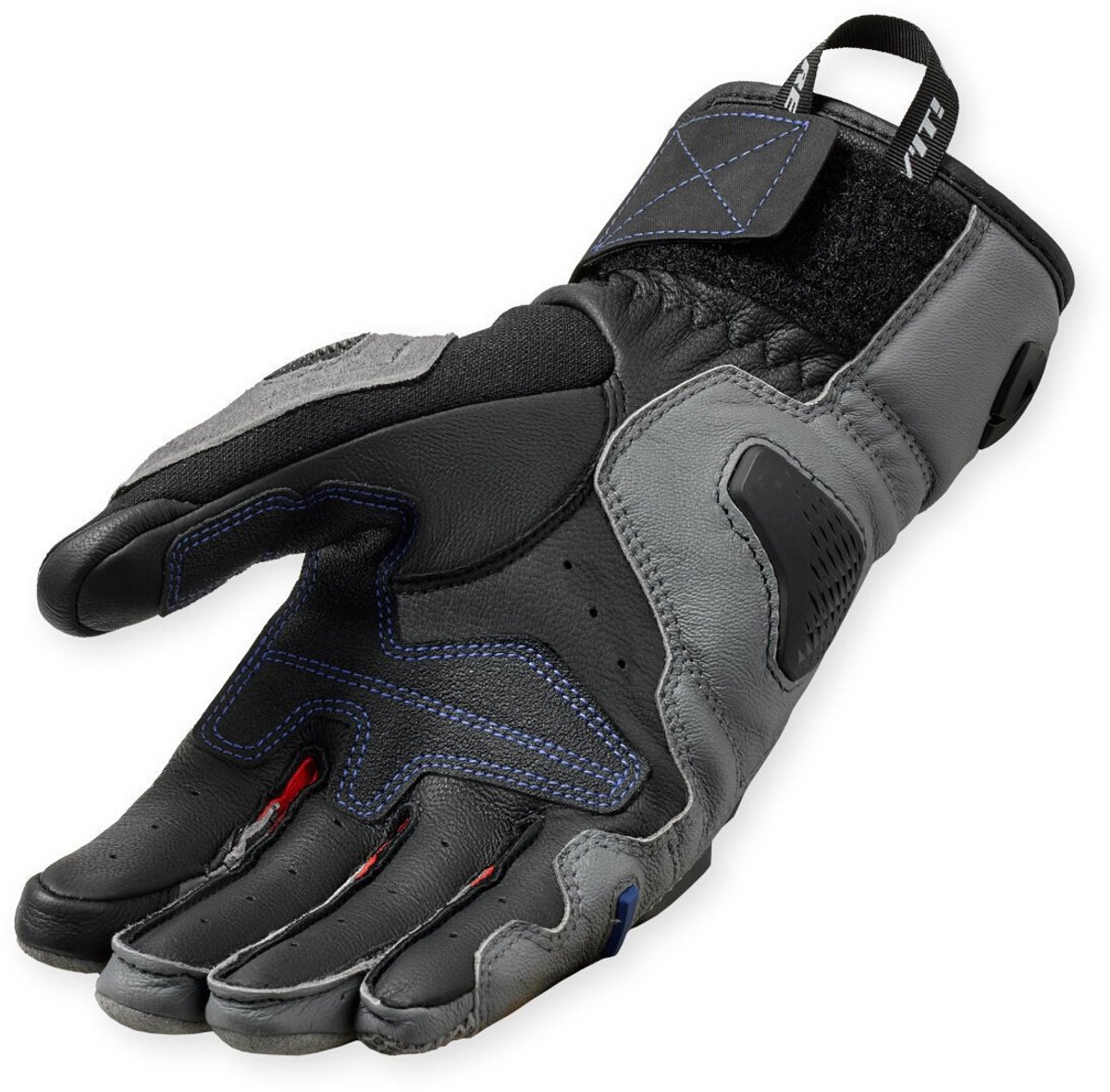REV’IT! Sand 5 Grijs Rood Handschoenen - Maat S - Handschoen – foto 3