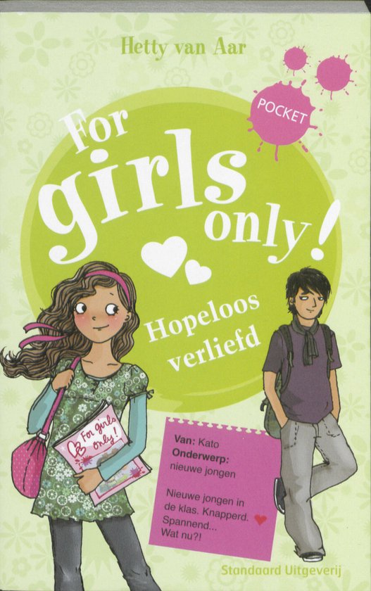 9789002238482 - For Girls Only! Hopeloos Verliefd